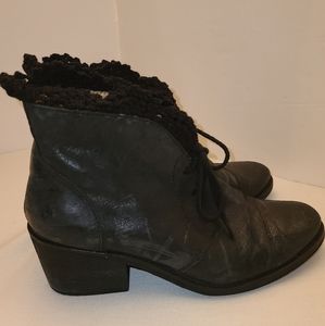 Latigo for anthropology black boots